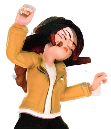 Xbox Avatar Ava Shows Her Stuff