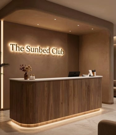 Warm photo of the Sunshine State Systems founders smiling in a sunlit Florida office with tech gear around.