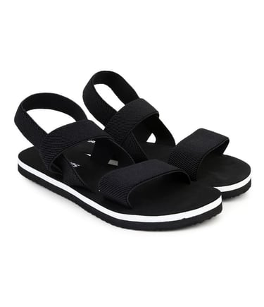 Black sandals for women