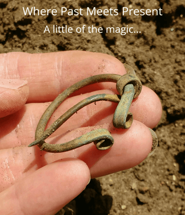 A clickable link leading to a page with information about my love of history