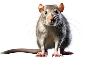 close up of a rat