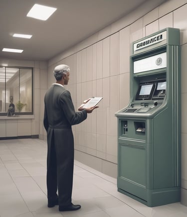 A friendly financial advisor discussing loan options with a client in a cozy office.