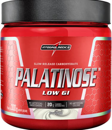 Pote de Palatinose Integralmedica: suplemento para energia e desempenho de treino