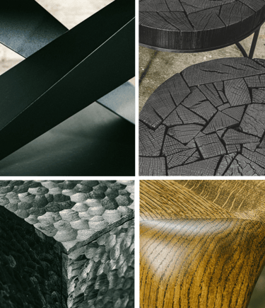Baltic Furniture Source industrial design Cosmo collection collage.