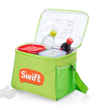 Bolsa térmica personalizada com logomarca em Piracicaba e Campinas