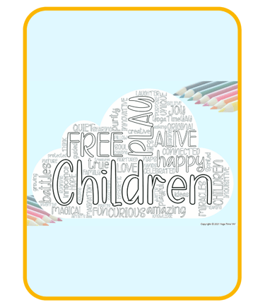 A cover of a digital colouring sheet.