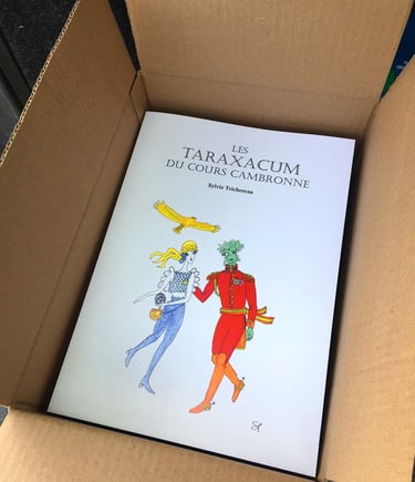 Livres Les Taraxacum du Cours Cambronne en carton