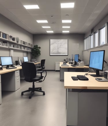 photo of white staircase