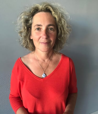 Portrait d'Anne Mercier professeur de piano de l’Association Musicale de Caudan