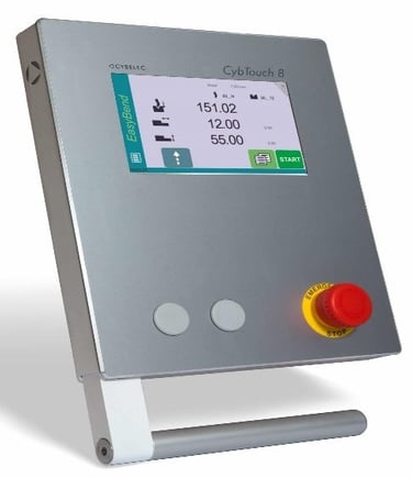 cnc press brake controller Cybelec 8ps www.sharpcncpressbrake.com