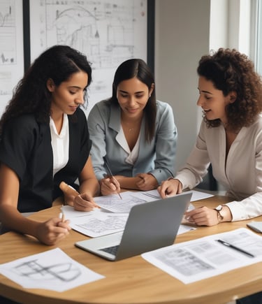 Scrabble tiles arranged to spell 'ONLINE MARKETING' on a wooden table with a textured surface.