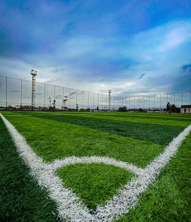 Lapangan Olahraga Pakai Pasir Silika