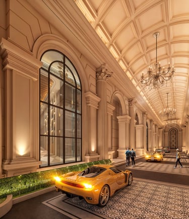 The Bliss Condominium dropoff