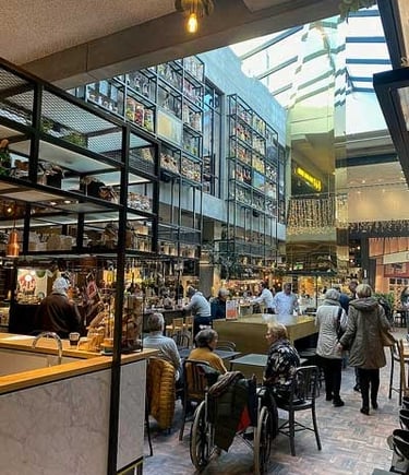 Shopping mall food court