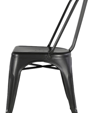 silla de metal