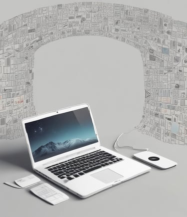 photo of white staircase