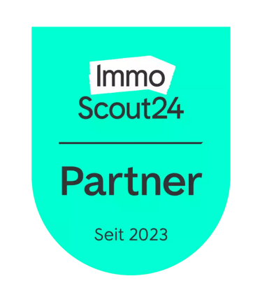 Ein Gütesigel von Immoscout24 - verifizierter Immoscout Partner