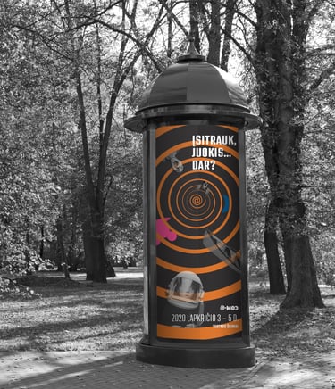 Alytaus miesto teatras. Renginio vizualinis identitetas