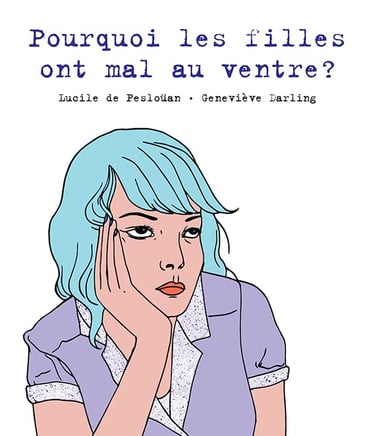 Première de couverture du documentaire Pourquoi les filles ont mal au ventre ?