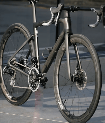 Carbon fibre bike for NDT assessment