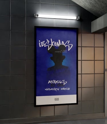 Alytaus miesto teatras. Renginio vizualinis identitetas