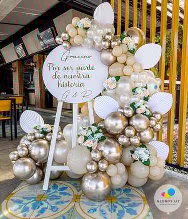 decoración con globos en Pereira