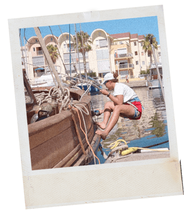 rénovation du vieux gréement "le Skjoldnaes"