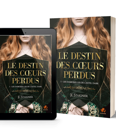 Le Destin des Cœurs Perdus Tome 1 en broché et ebbok..