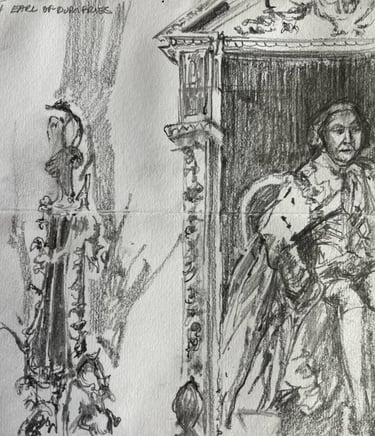The portrait of the 5th Earl of Dumfries