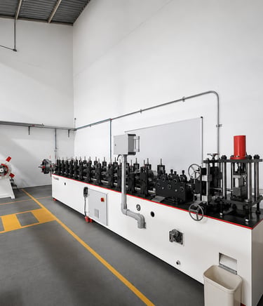 Fabricacion de fleje microperforado para cortina enrollable