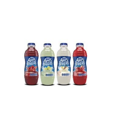 Botellas de Aguas Frescas Jumex, un concepto de producto creado por Verne 77