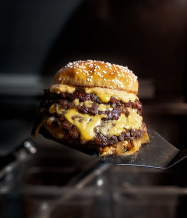 STAKD. Smash Burger Photo Wells Glastonbury Somerset Foodie