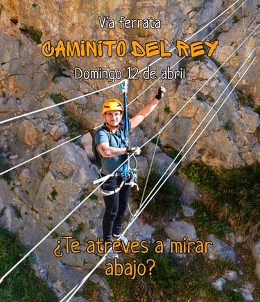 Actividad de aventura organizada por Guadalterra Aventura incluida en el calendario.