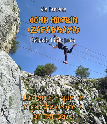 Actividad de aventura organizada por Guadalterra Aventura incluida en el calendario.