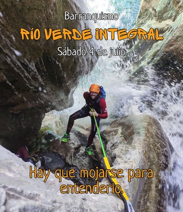 Actividad de aventura organizada por Guadalterra Aventura incluida en el calendario.