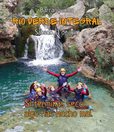 Actividad de aventura organizada por Guadalterra Aventura incluida en el calendario.