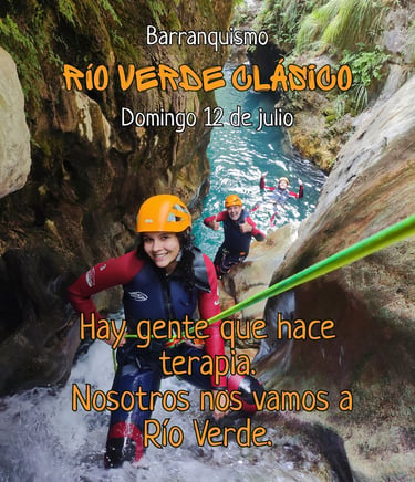 Actividad de aventura organizada por Guadalterra Aventura incluida en el calendario.