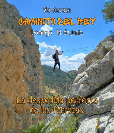 Actividad de aventura organizada por Guadalterra Aventura incluida en el calendario.