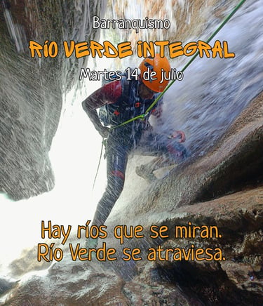 Actividad de aventura organizada por Guadalterra Aventura incluida en el calendario.