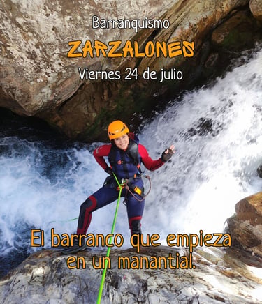 Actividad de aventura organizada por Guadalterra Aventura incluida en el calendario.