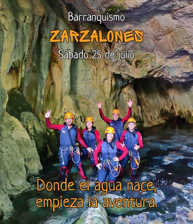 Actividad de aventura organizada por Guadalterra Aventura incluida en el calendario.
