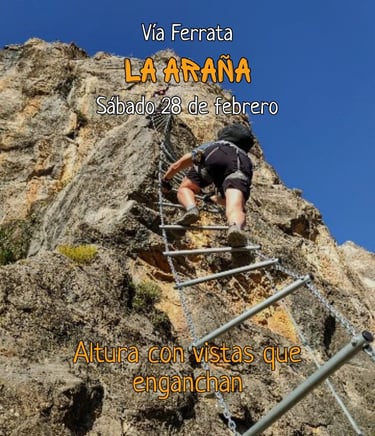 Actividad de aventura organizada por Guadalterra Aventura incluida en el calendario.