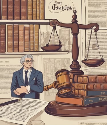 Stacks of case files with colored tabs in black, brown, and grey tones on a sleek desk.