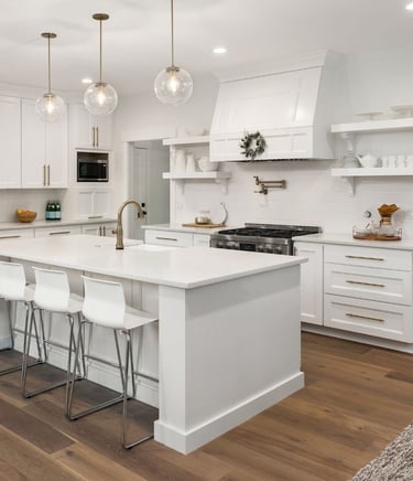 A high end kitchen