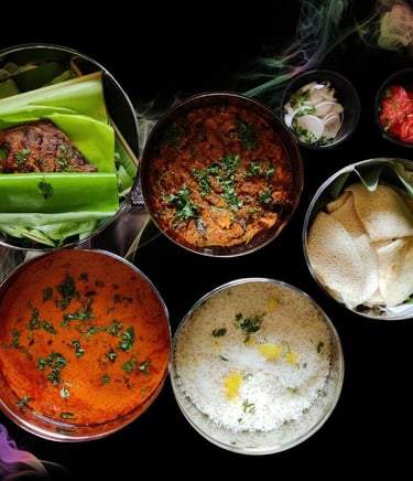 Baayos is famous for homely food that includes fried fish, fish curry, chicken and mutton