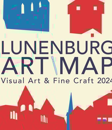 Lunenburg Art Map - Visual Art & Fine Craft 2024 - Graphic
