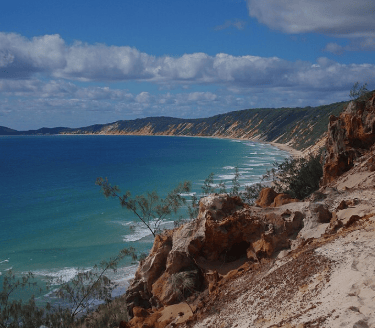 Wide Bay at Rainbow Beach, 2016