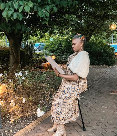 the disabled celebrant dionne roberts