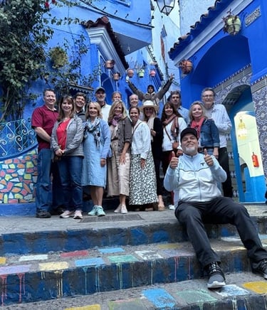 Morocco tour in the blue city of north Morocco