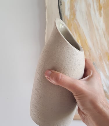 carafe à eau en grès